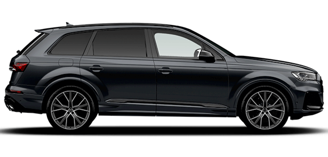 Luxury black SUV